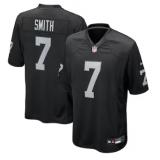 Geno Smith, Las Vegas Raiders Nike Game Jersey - Black